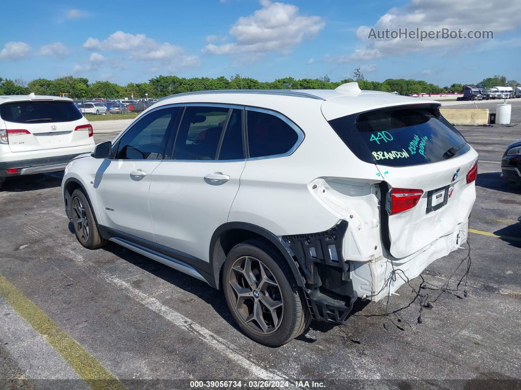 2018 Bmw X1 Sdrive28i White vin: WBXHU7C35J5H45827