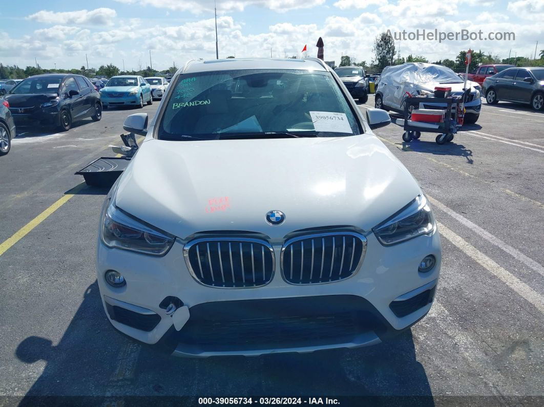 2018 Bmw X1 Sdrive28i White vin: WBXHU7C35J5H45827