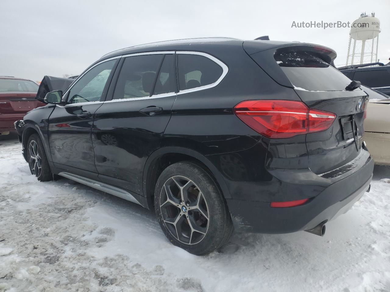 2018 Bmw X1 Sdrive28i Black vin: WBXHU7C3XJ5H44009