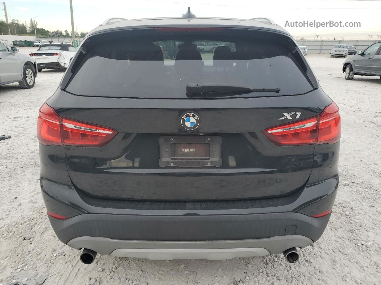 2018 Bmw X1 Sdrive28i Black vin: WBXHU7C3XJ5L05633