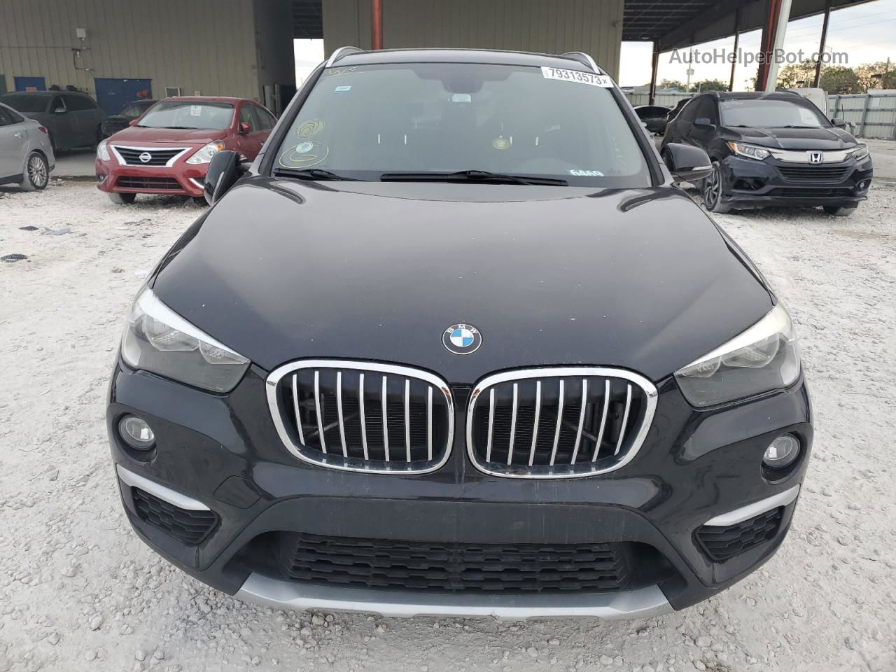 2018 Bmw X1 Sdrive28i Black vin: WBXHU7C3XJ5L05633