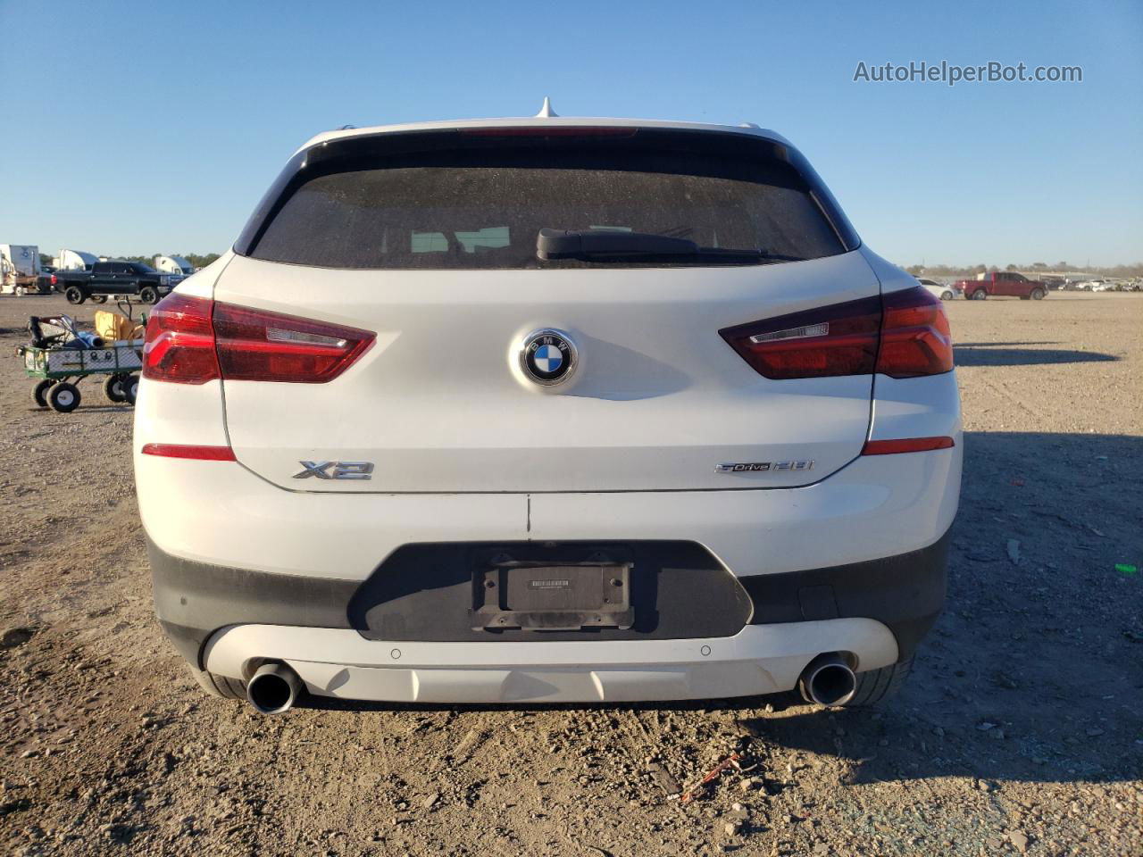 2021 Bmw X2 Sdrive28i White vin: WBXYH9C07M5T01856