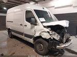 2019 Mercedes-benz Sprinter 2500 High Roof V6/standard Roof V6 White vin: WD3PF0CD0KT003715