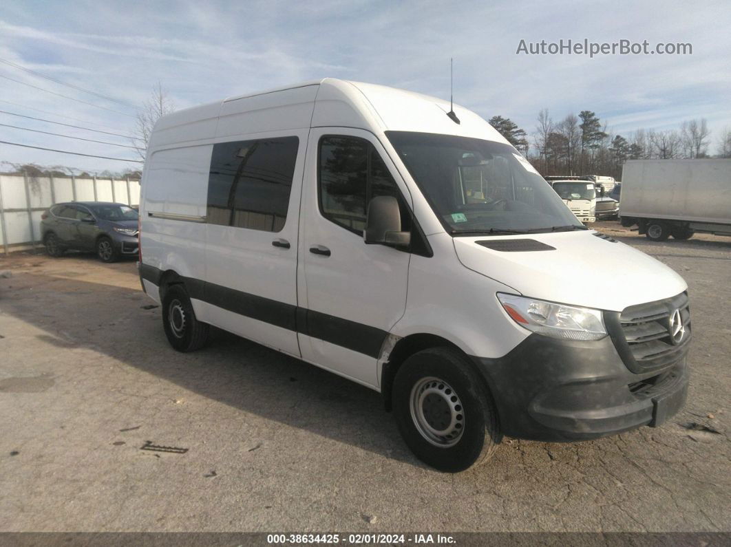 2019 Mercedes-benz Sprinter 2500 High Roof V6/standard Roof V6 White vin: WD3PF0CD9KP057071