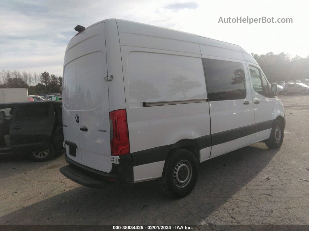 2019 Mercedes-benz Sprinter 2500 High Roof V6/standard Roof V6 White vin: WD3PF0CD9KP057071