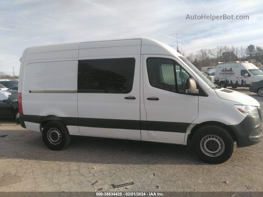 2019 Mercedes-benz Sprinter 2500 High Roof V6/standard Roof V6 White vin: WD3PF0CD9KP057071