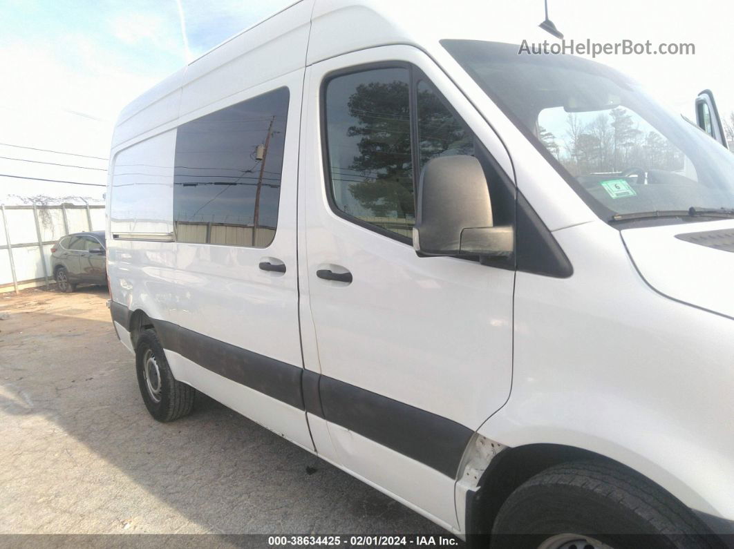 2019 Mercedes-benz Sprinter 2500 High Roof V6/standard Roof V6 White vin: WD3PF0CD9KP057071