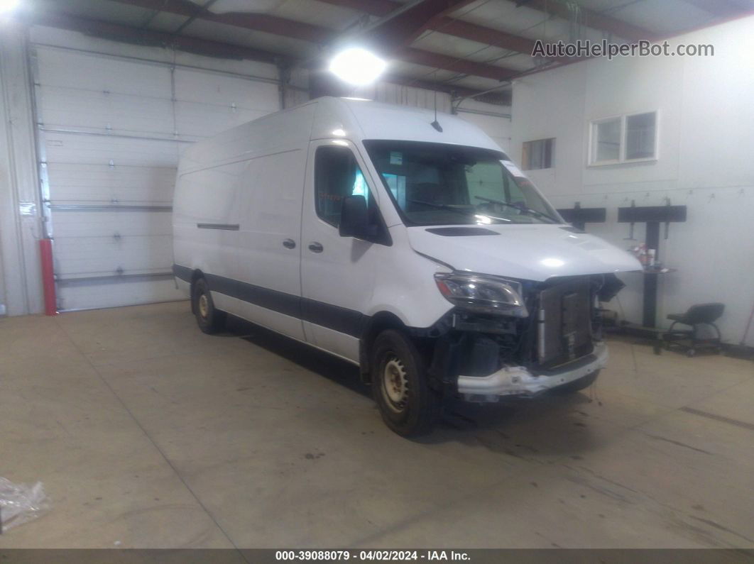 2019 Mercedes-benz Sprinter 2500 High Roof V6 White vin: WD3PF1CD5KP112427