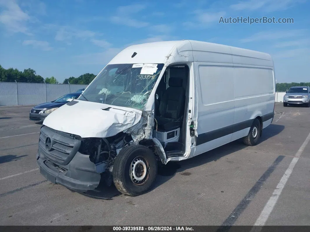 2019 Mercedes-benz Sprinter 2500 High Roof V6 White vin: WD3PF1CD5KP153561