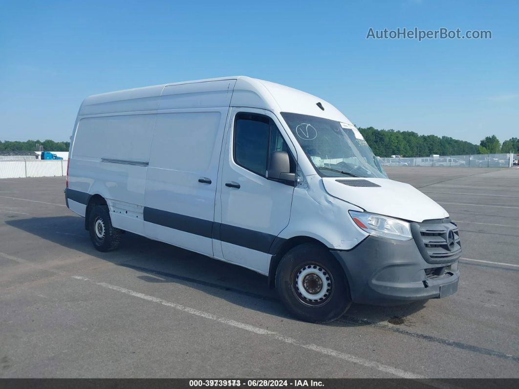 2019 Mercedes-benz Sprinter 2500 High Roof V6 White vin: WD3PF1CD5KP153561