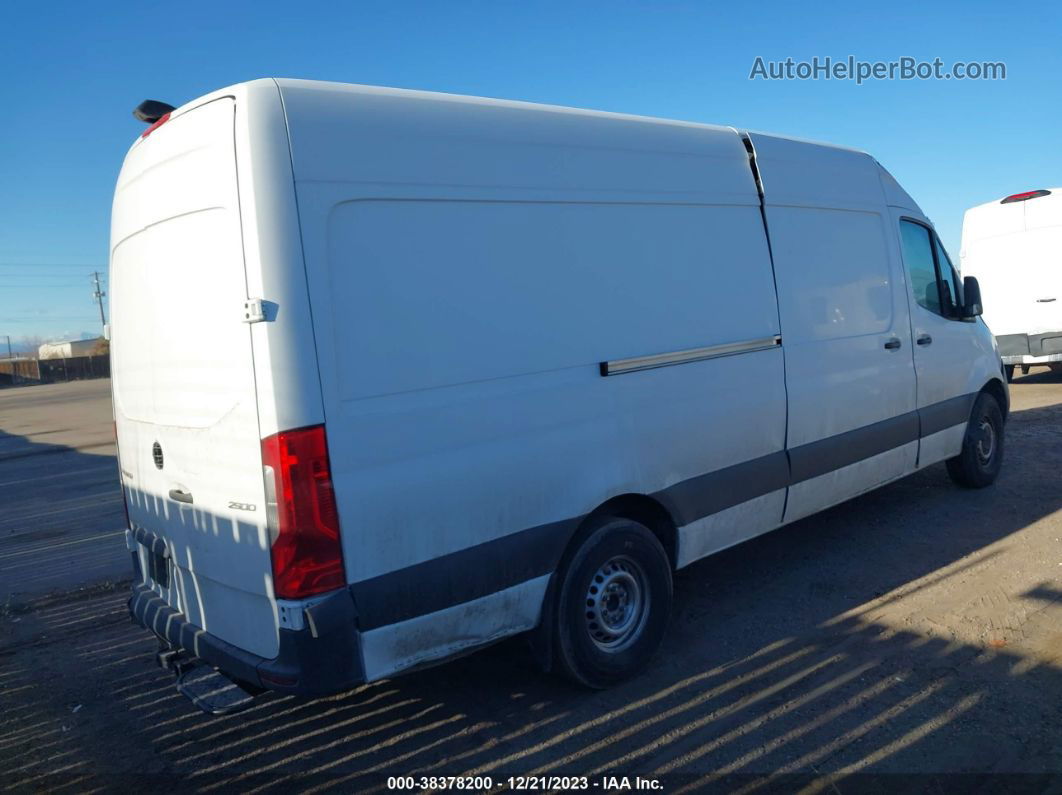 2019 Mercedes-benz Sprinter 2500 High Roof V6 White vin: WD3PF1CD6KP056868