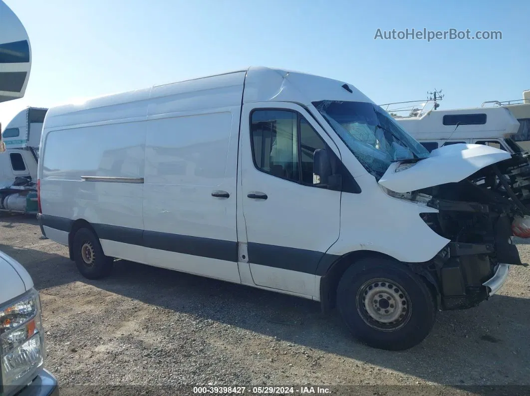 2019 Mercedes-benz Sprinter 2500 High Roof V6 White vin: WD3PF1CD6KP076845