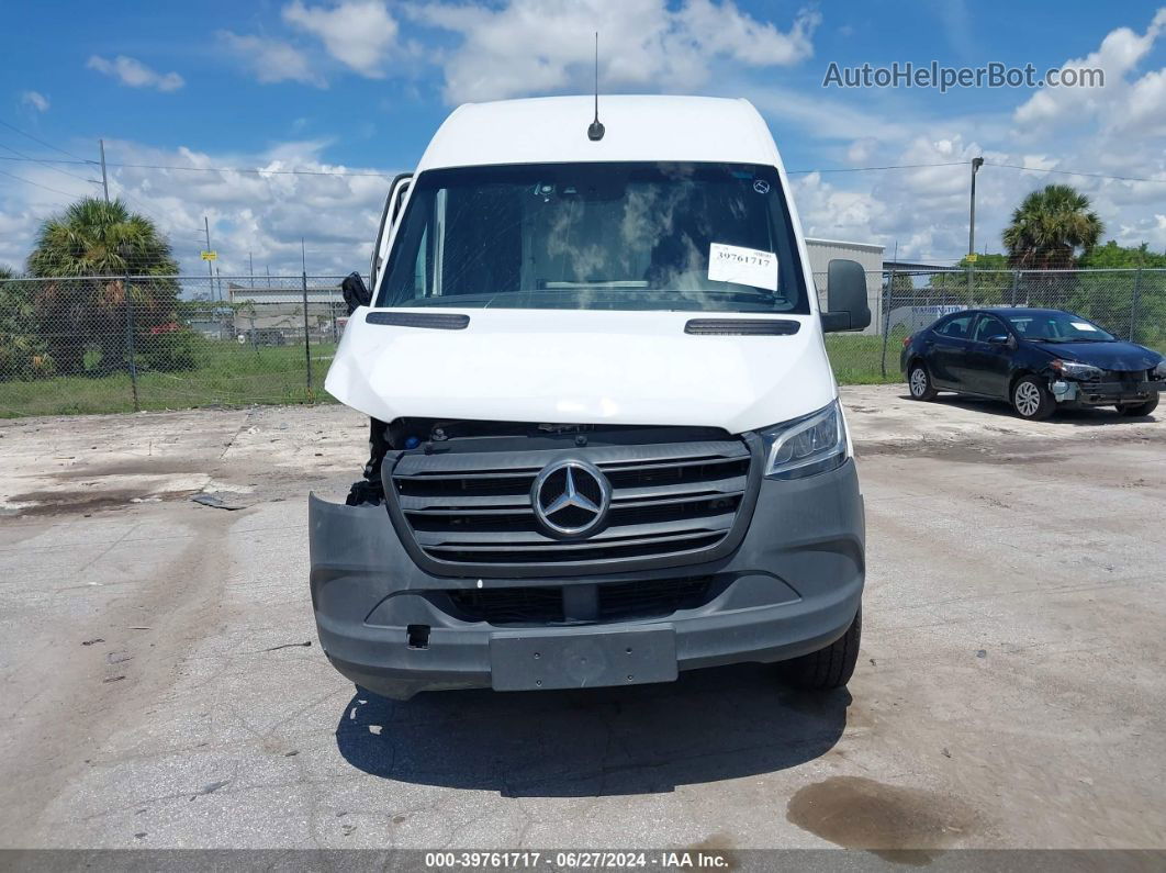 2019 Mercedes-benz Sprinter 2500 High Roof V6 White vin: WD3PF1CD6KP163340