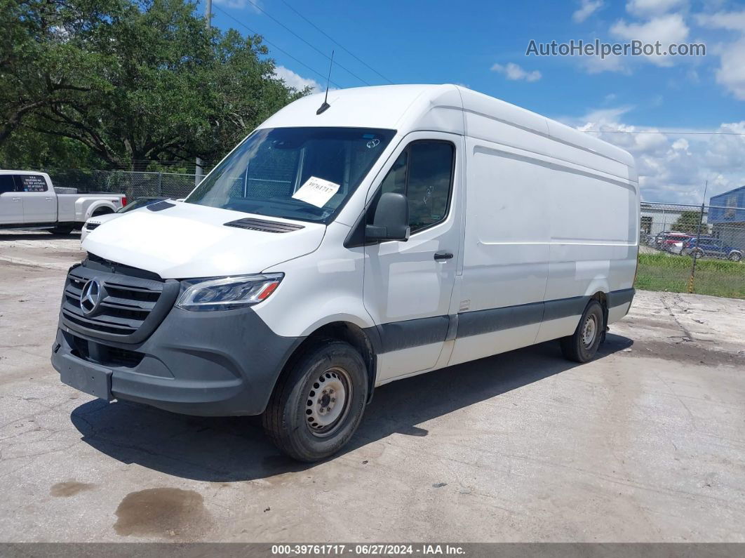 2019 Mercedes-benz Sprinter 2500 High Roof V6 White vin: WD3PF1CD6KP163340