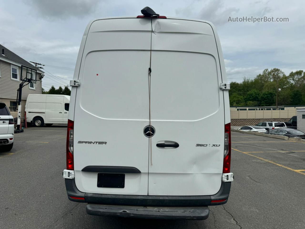 2019 Mercedes-benz Sprinter 2500/3500 Белый vin: WD3PF1CD8KT005122