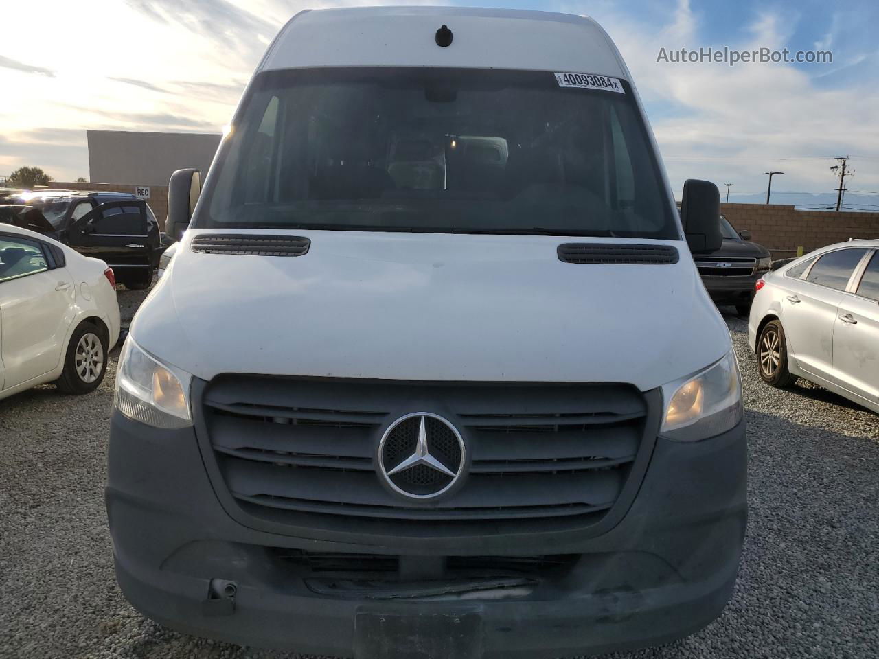 2019 Mercedes-benz Sprinter 2500/3500 Белый vin: WD3PF1ED0KT015124