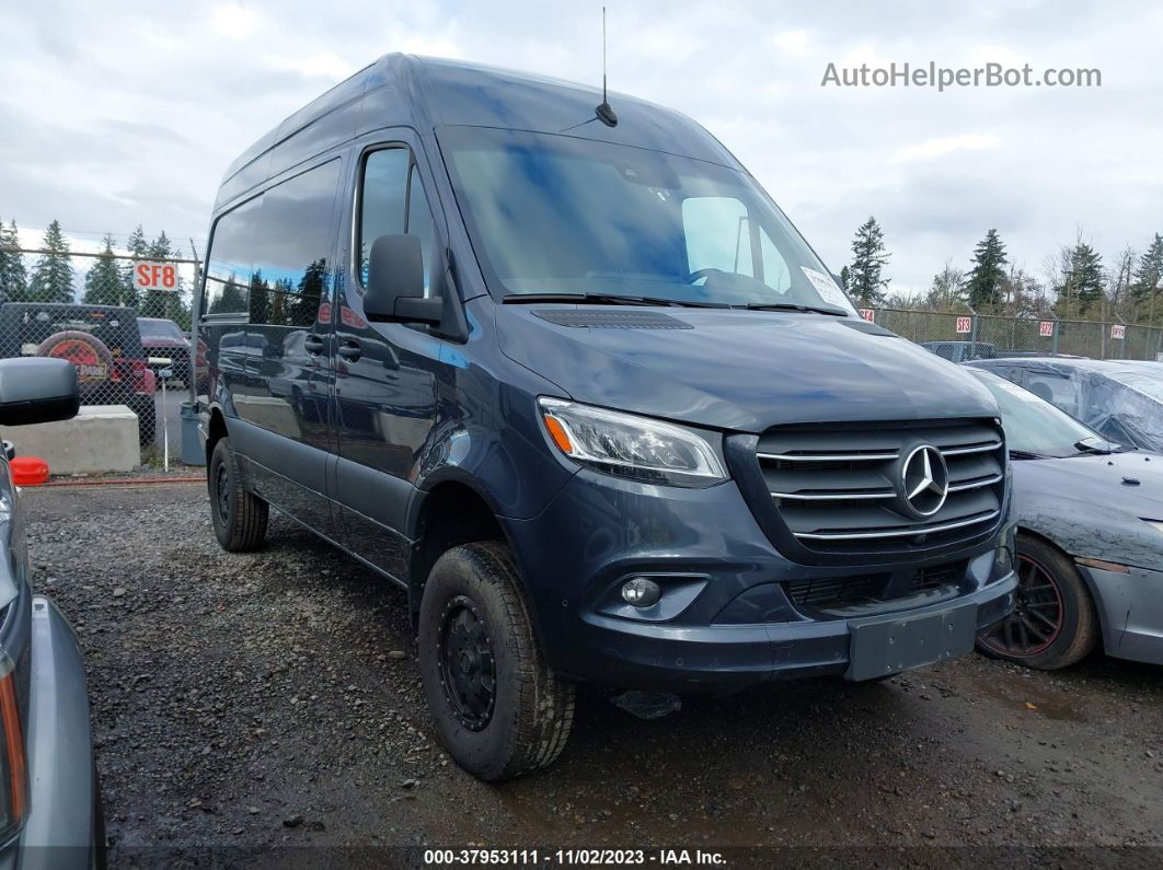 2019 Mercedes-benz Sprinter 2500 High Roof V6/standard Roof V6 Blue vin: WD4FF0CD3KP181084