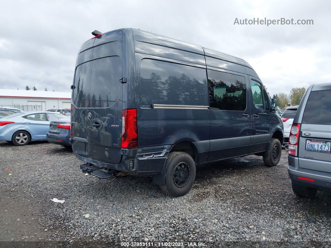 2019 Mercedes-benz Sprinter 2500 High Roof V6/standard Roof V6 Blue vin: WD4FF0CD3KP181084