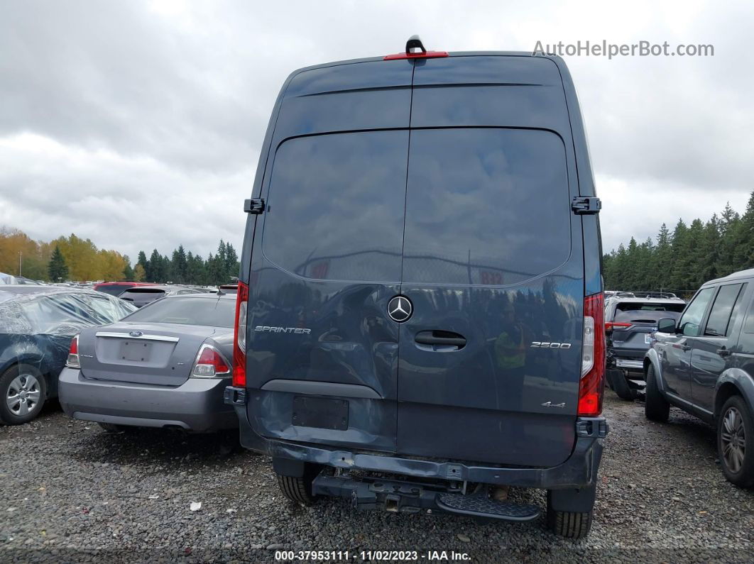 2019 Mercedes-benz Sprinter 2500 High Roof V6/standard Roof V6 Blue vin: WD4FF0CD3KP181084