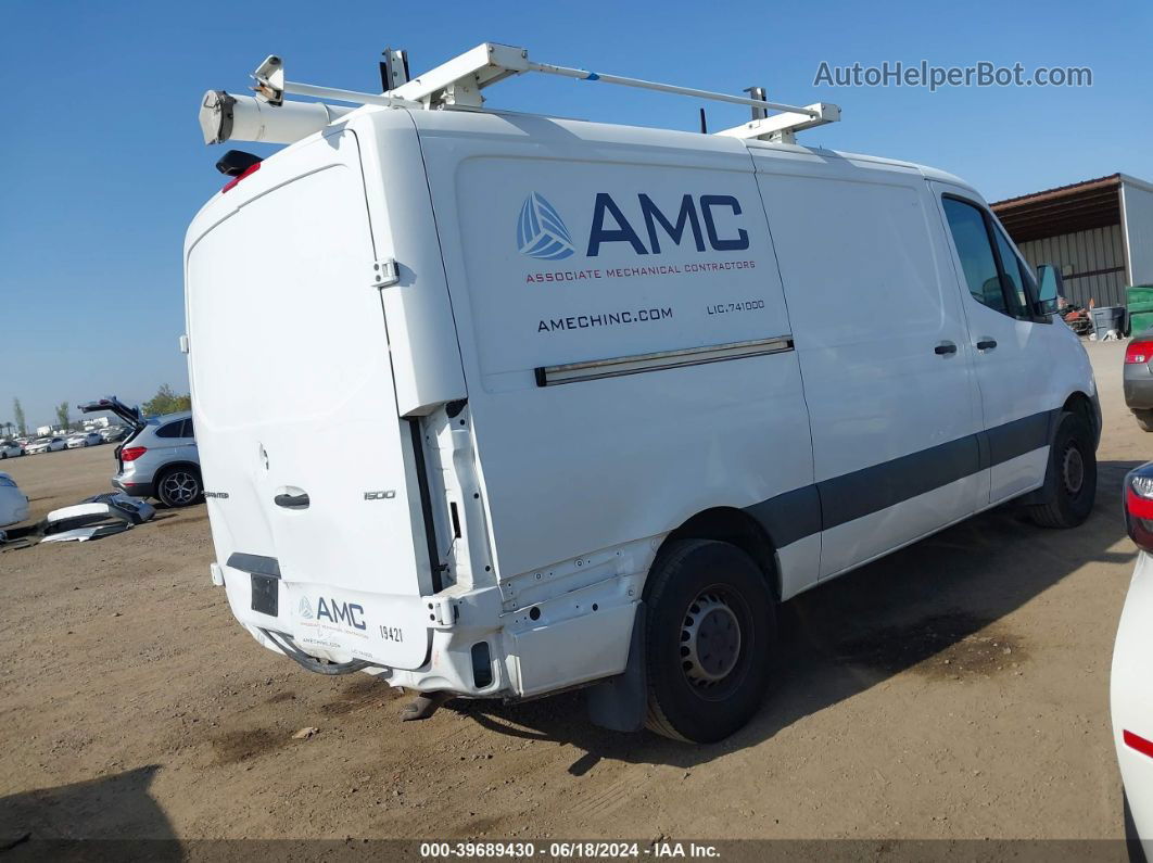 2019 Mercedes-benz Sprinter 1500 High Roof I4/standard Roof I4 Белый vin: WD4PE7ED6KT011421