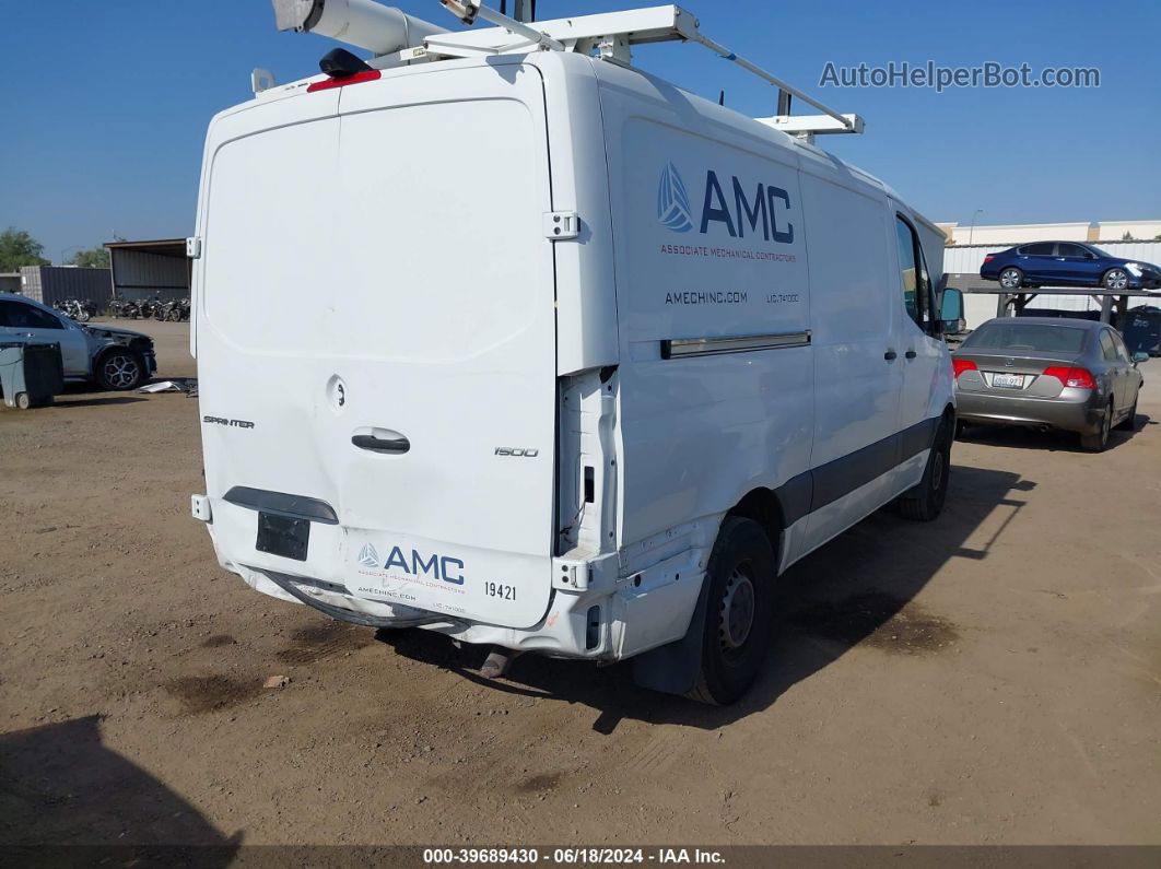 2019 Mercedes-benz Sprinter 1500 High Roof I4/standard Roof I4 Белый vin: WD4PE7ED6KT011421