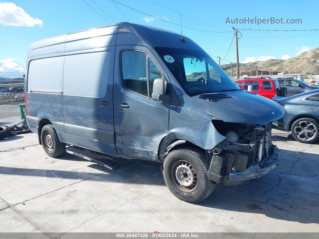 2019 Mercedes-benz Sprinter 2500 High Roof V6/standard Roof V6 Blue vin: WD4PF0CD0KP087734