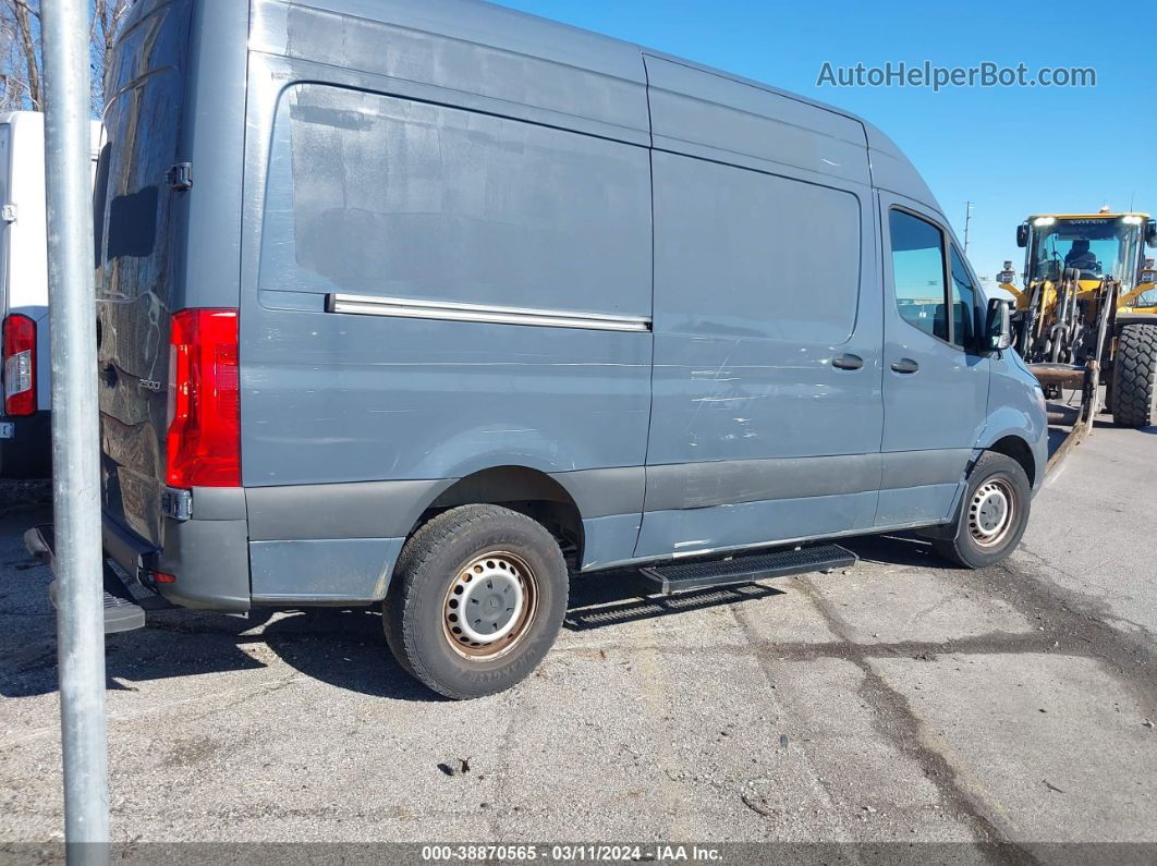 2019 Mercedes-benz Sprinter 2500 High Roof V6/standard Roof V6 Blue vin: WD4PF0CD1KP087743