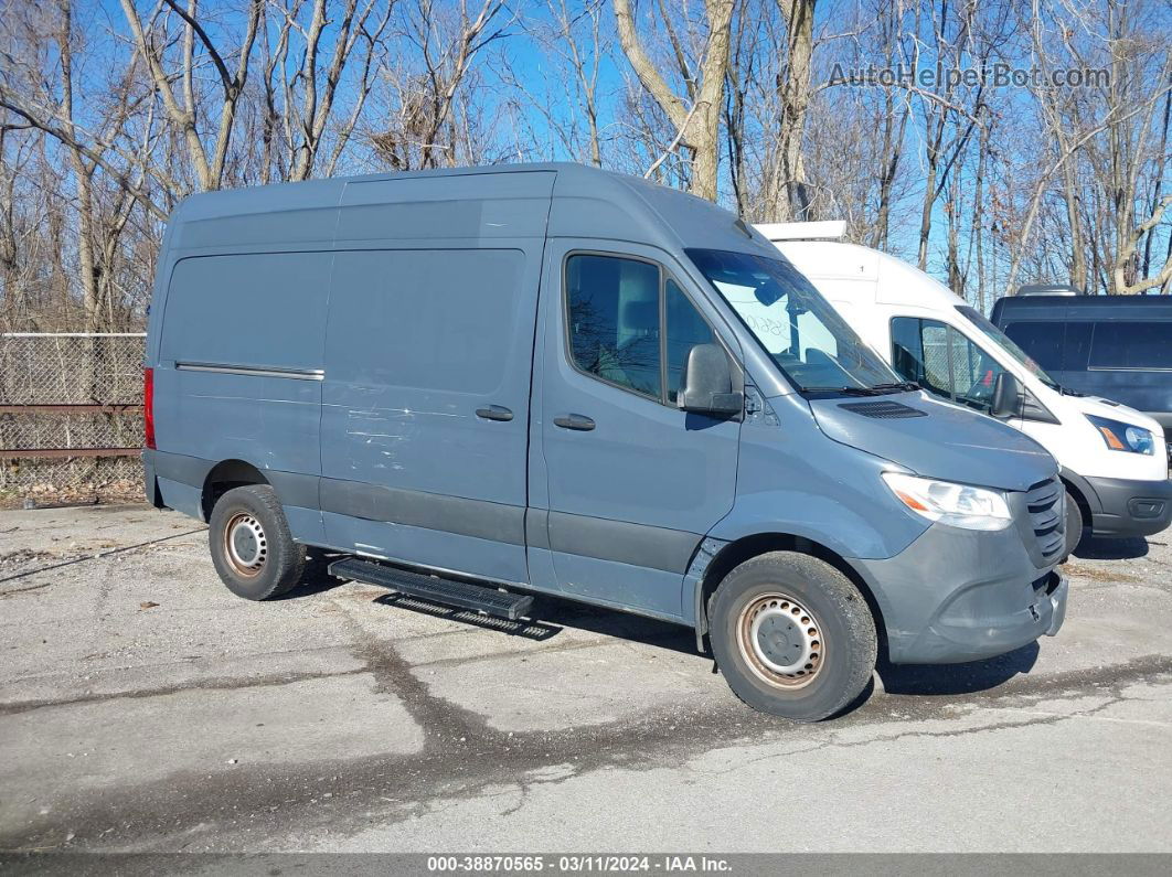 2019 Mercedes-benz Sprinter 2500 High Roof V6/standard Roof V6 Blue vin: WD4PF0CD1KP087743