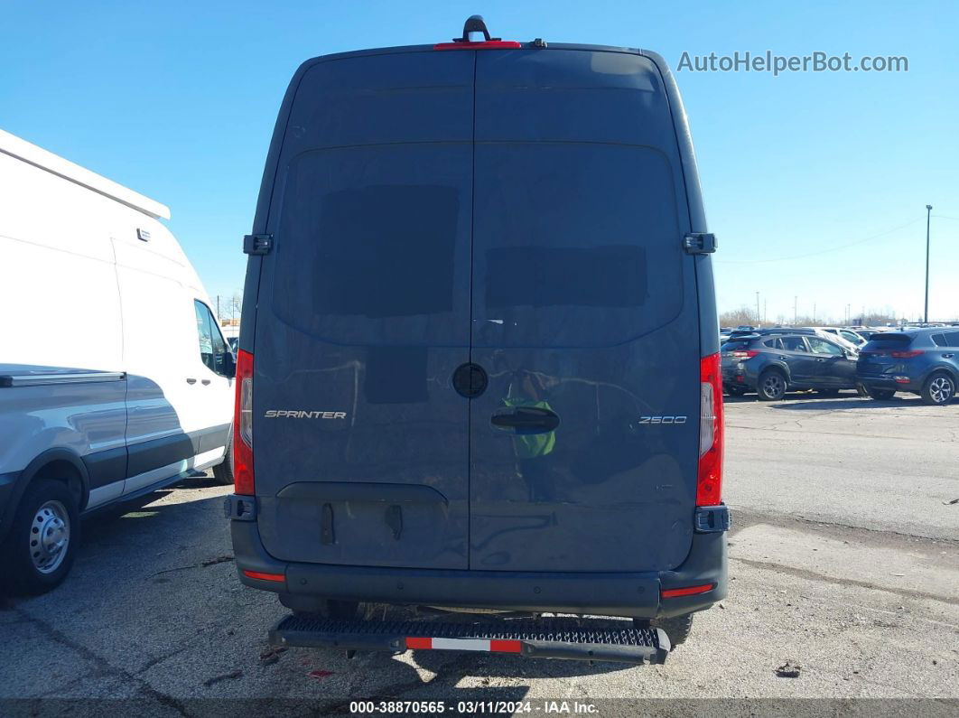 2019 Mercedes-benz Sprinter 2500 High Roof V6/standard Roof V6 Blue vin: WD4PF0CD1KP087743