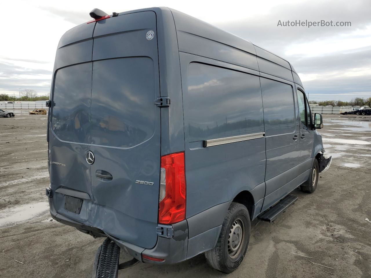 2019 Mercedes-benz Sprinter 2500/3500 Gray vin: WD4PF0CD1KP093185