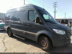 2019 Mercedes-benz Sprinter 2500 High Roof V6/standard Roof V6 Blue vin: WD4PF0CD1KP094160