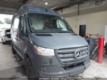 2019 Mercedes-benz Sprinter 2500 High Roof V6/standard Roof V6 Dark Blue vin: WD4PF0CD2KP040656