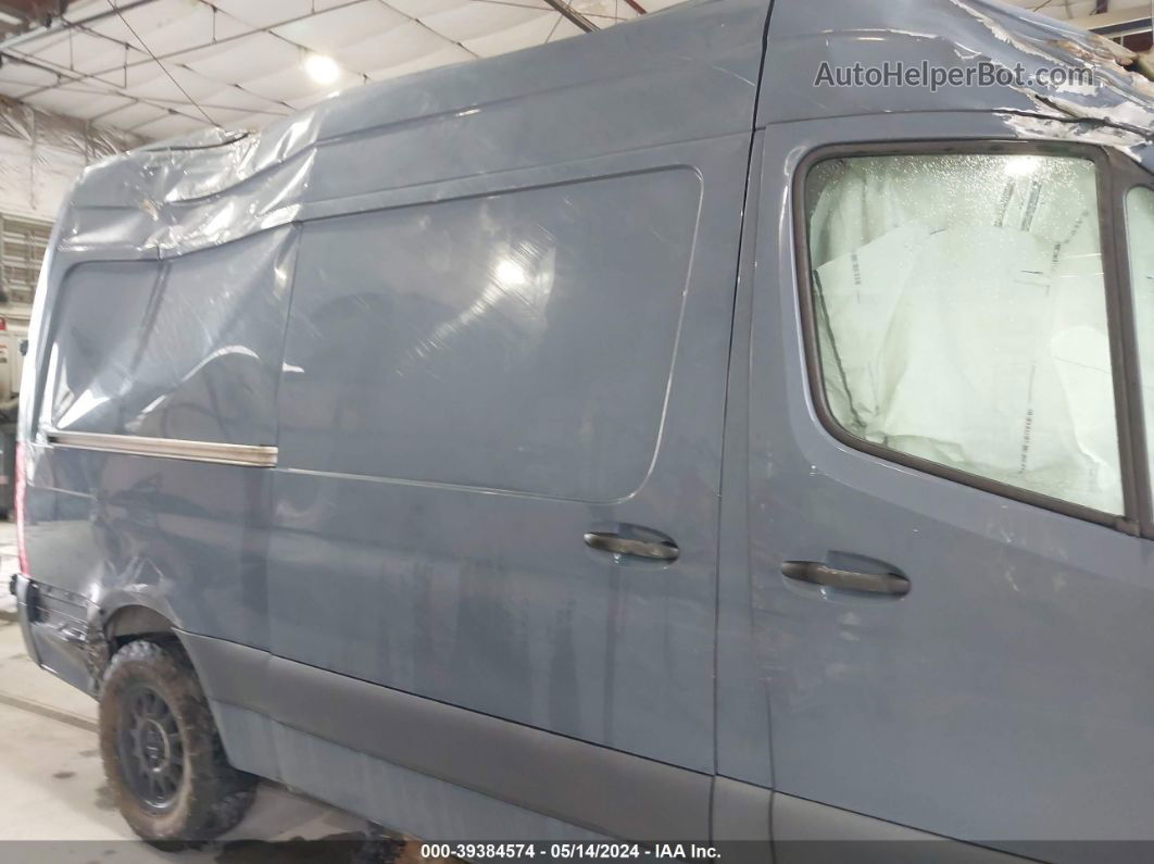 2019 Mercedes-benz Sprinter 2500 High Roof V6/standard Roof V6 Dark Blue vin: WD4PF0CD2KP040656