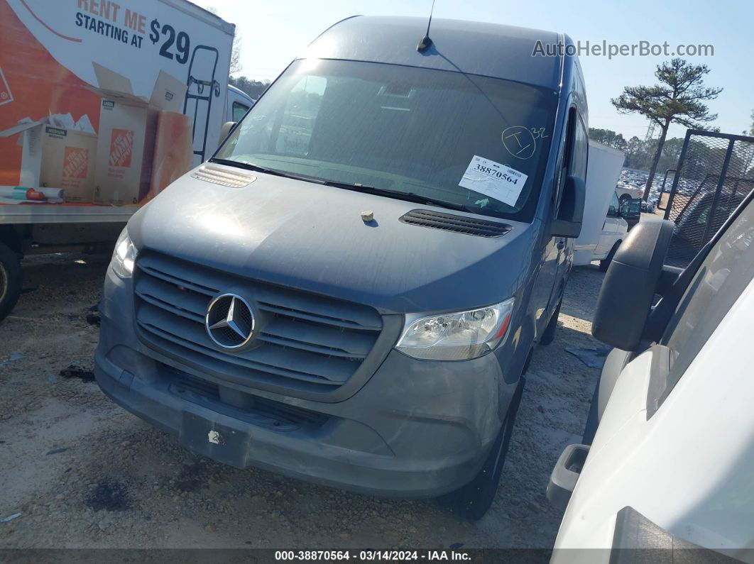 2019 Mercedes-benz Sprinter 2500 High Roof V6/standard Roof V6 Blue vin: WD4PF0CD2KT004859