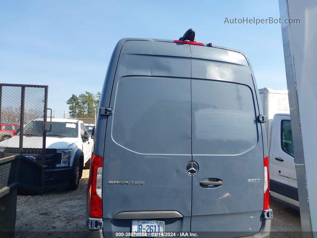 2019 Mercedes-benz Sprinter 2500 High Roof V6/standard Roof V6 Синий vin: WD4PF0CD2KT004859