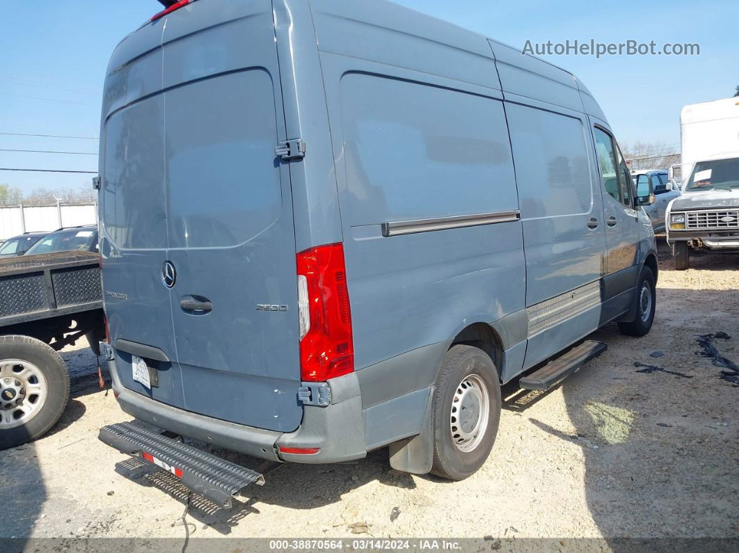 2019 Mercedes-benz Sprinter 2500 High Roof V6/standard Roof V6 Blue vin: WD4PF0CD2KT004859