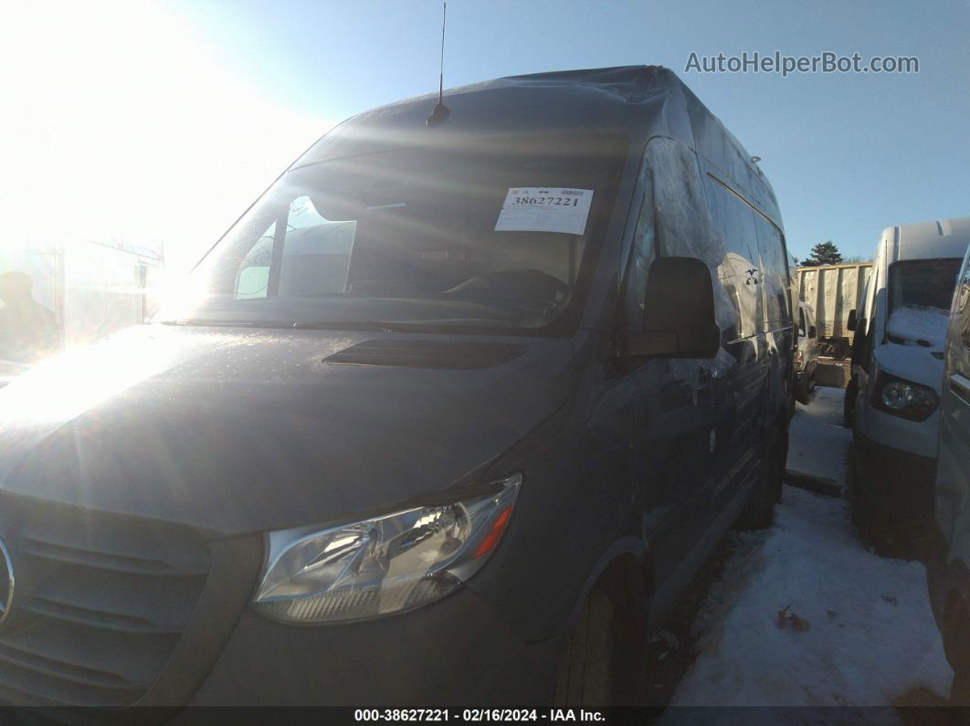 2019 Mercedes-benz Sprinter 2500 High Roof V6/standard Roof V6 Blue vin: WD4PF0CD3KP090482