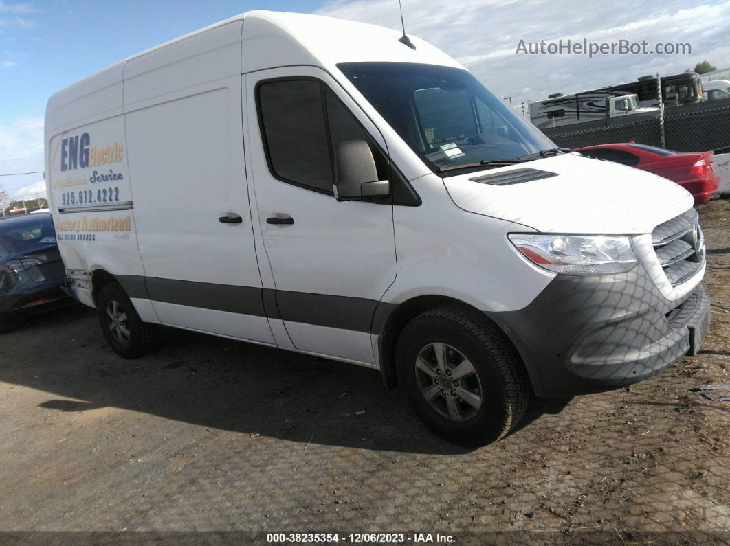 2019 Mercedes-benz Sprinter 2500 Standard Roof V6/high Roof V6 White vin: WD4PF0CD4KP076140