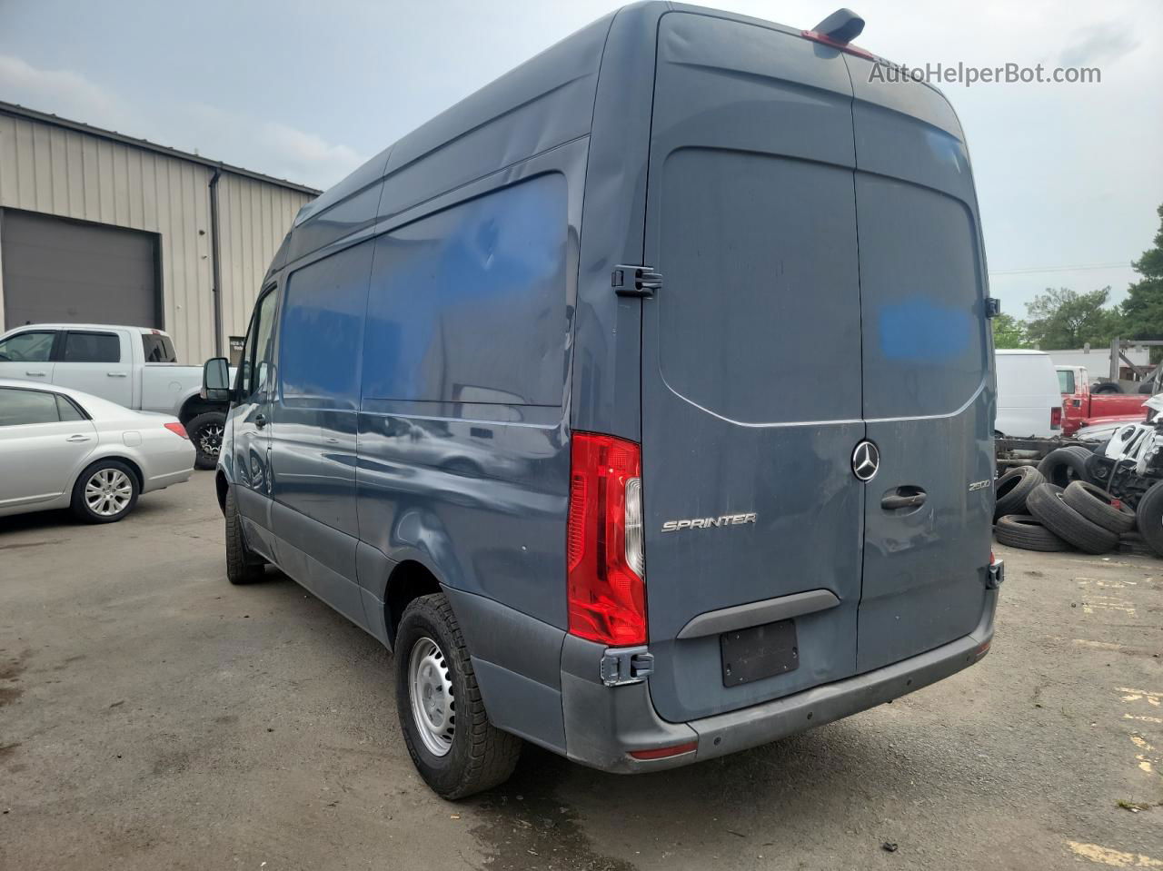 2019 Mercedes-benz Sprinter 2500/3500 Blue vin: WD4PF0CD6KP045309