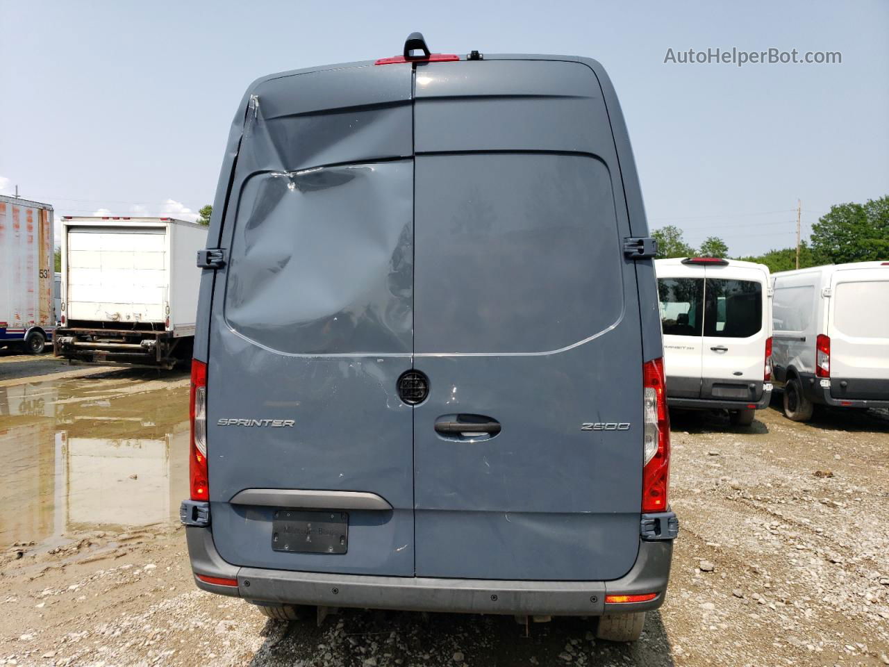 2019 Mercedes-benz Sprinter 2 Серый vin: WD4PF0CD6KP092842