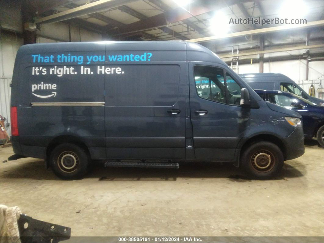 2019 Mercedes-benz Sprinter 2500 High Roof V6/standard Roof V6 Blue vin: WD4PF0CD7KP061020