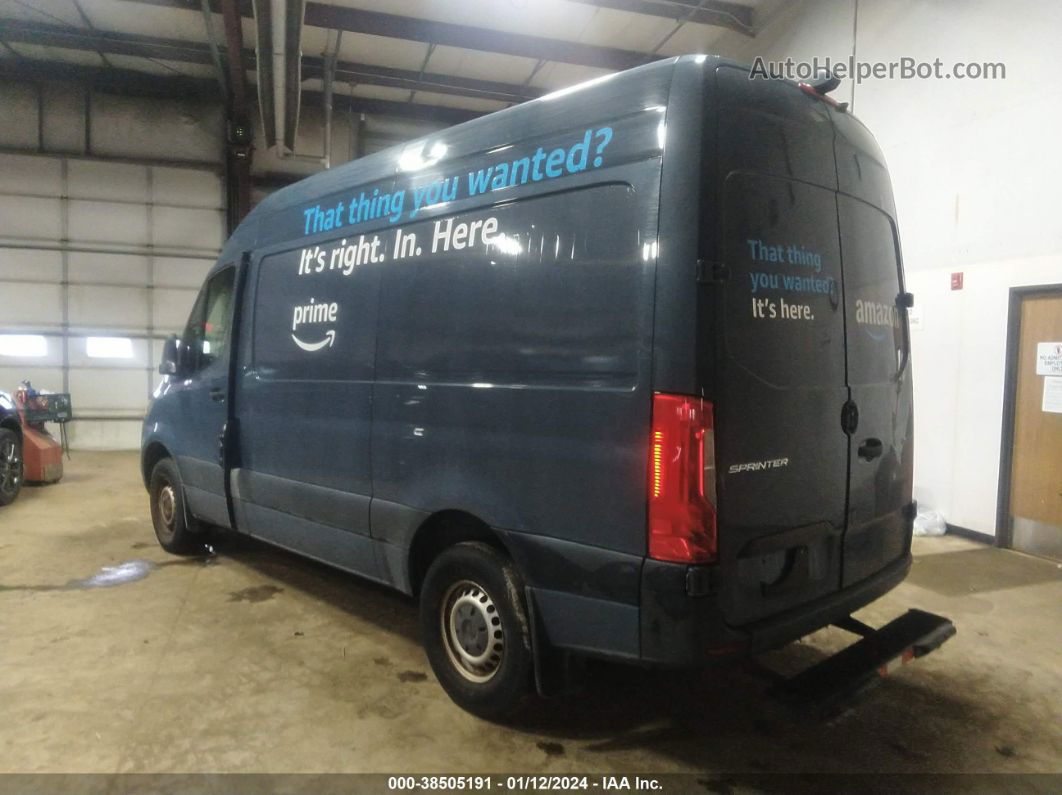 2019 Mercedes-benz Sprinter 2500 High Roof V6/standard Roof V6 Blue vin: WD4PF0CD7KP061020