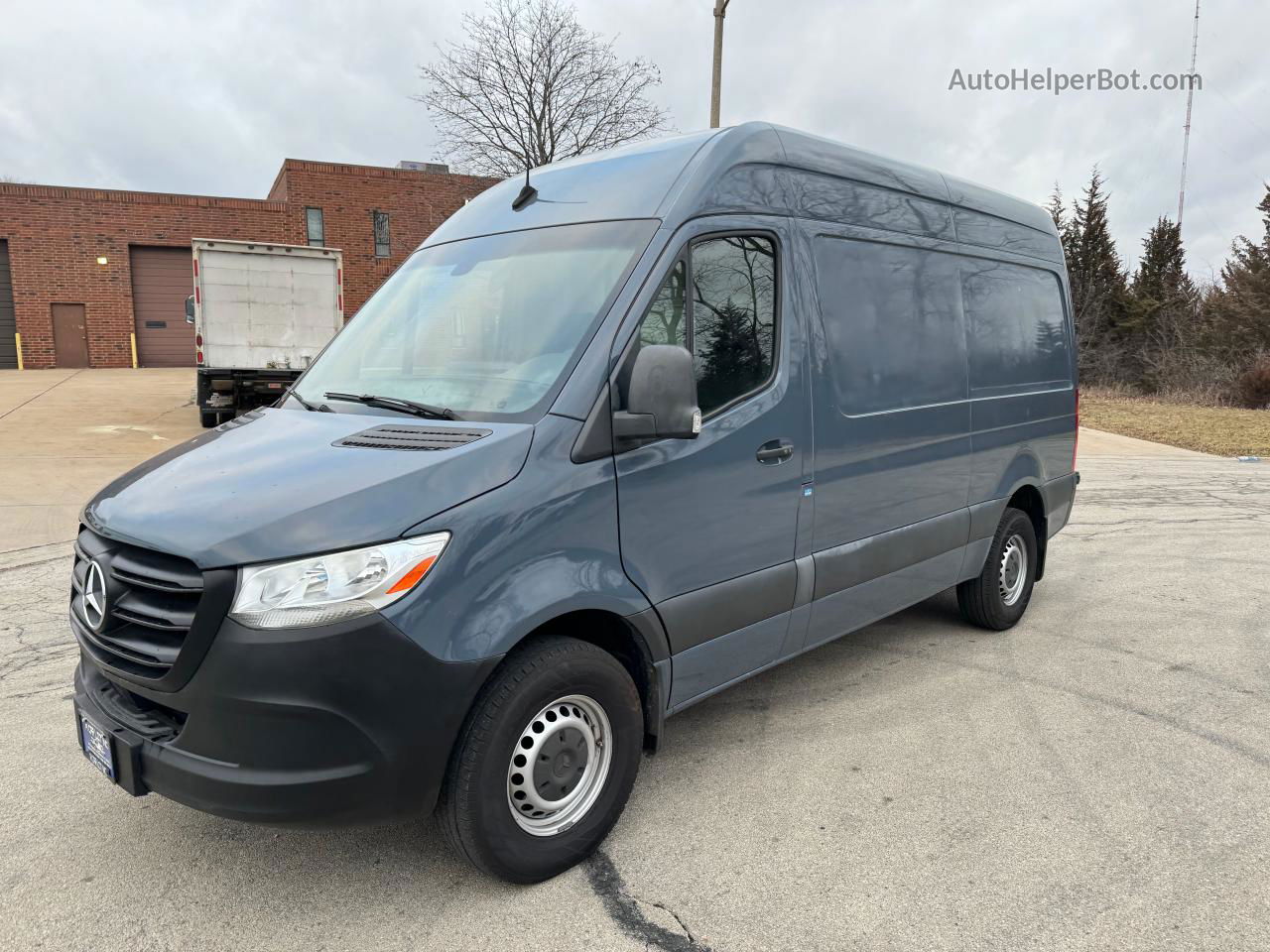 2019 Mercedes-benz Sprinter 2500/3500 Gray vin: WD4PF0CD8KP033520