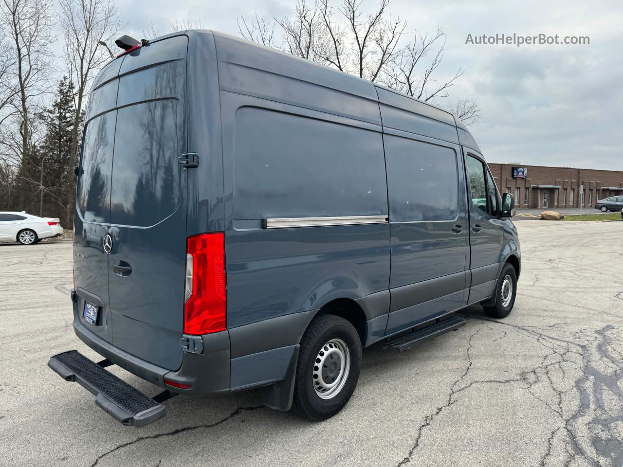 2019 Mercedes-benz Sprinter 2500/3500 Серый vin: WD4PF0CD8KP033520