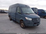 2019 Mercedes-benz Sprinter 2500 High Roof V6/standard Roof V6 Синий vin: WD4PF0CD8KP045828