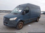 2019 Mercedes-benz Sprinter 2500 High Roof V6/standard Roof V6 Синий vin: WD4PF0CD8KP045828