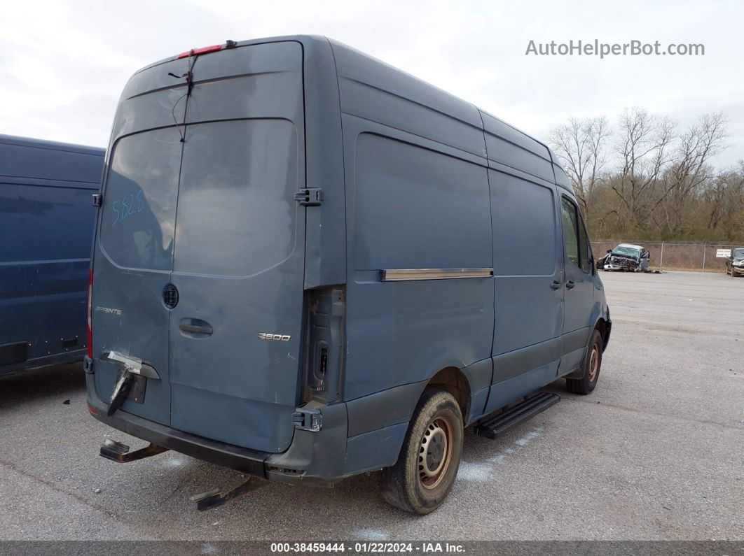 2019 Mercedes-benz Sprinter 2500 High Roof V6/standard Roof V6 Синий vin: WD4PF0CD8KP045828