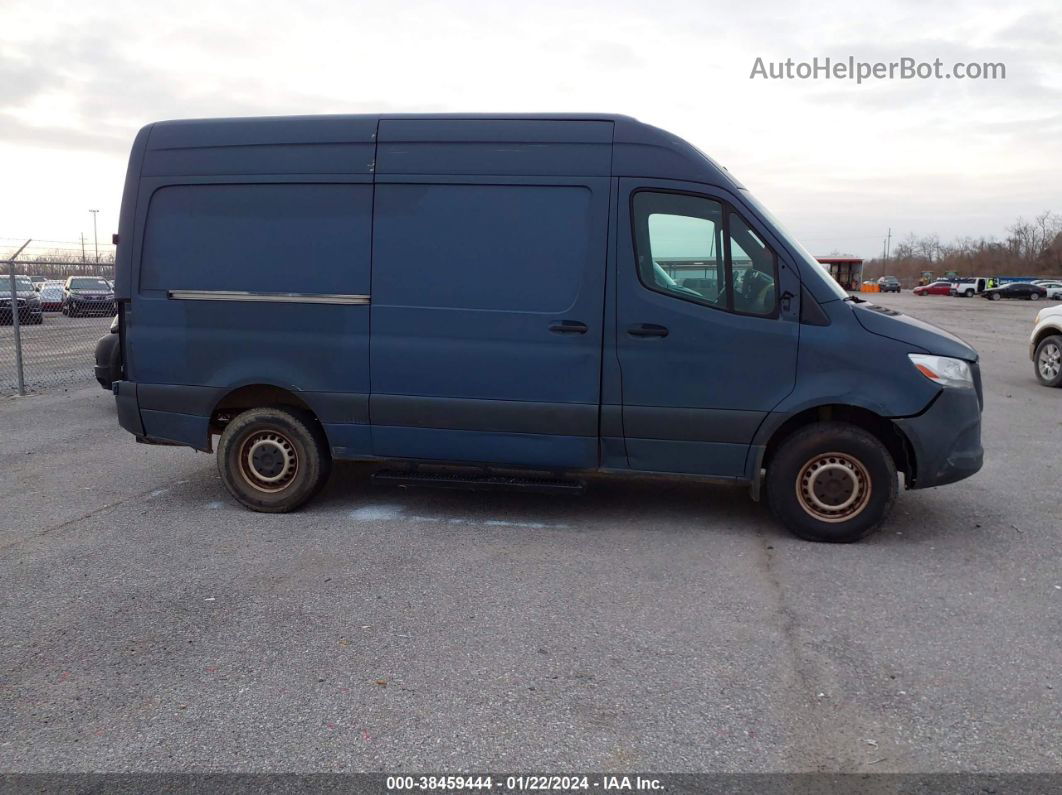 2019 Mercedes-benz Sprinter 2500 High Roof V6/standard Roof V6 Синий vin: WD4PF0CD8KP045828