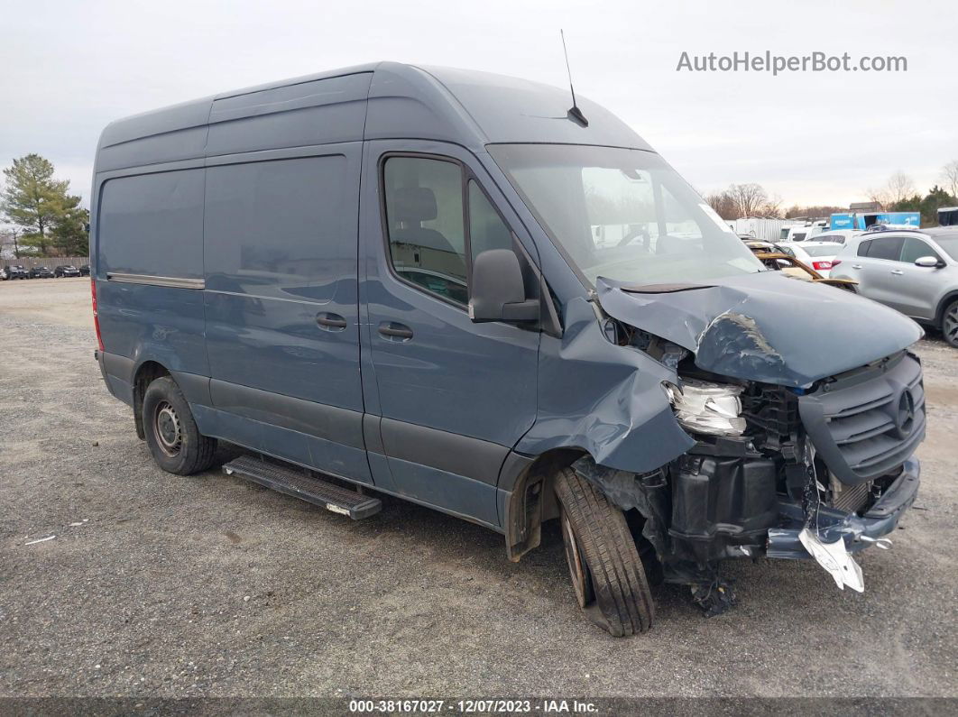 2019 Mercedes-benz Sprinter 2500 Standard Roof V6/high Roof V6 Blue vin: WD4PF0CD8KP082491