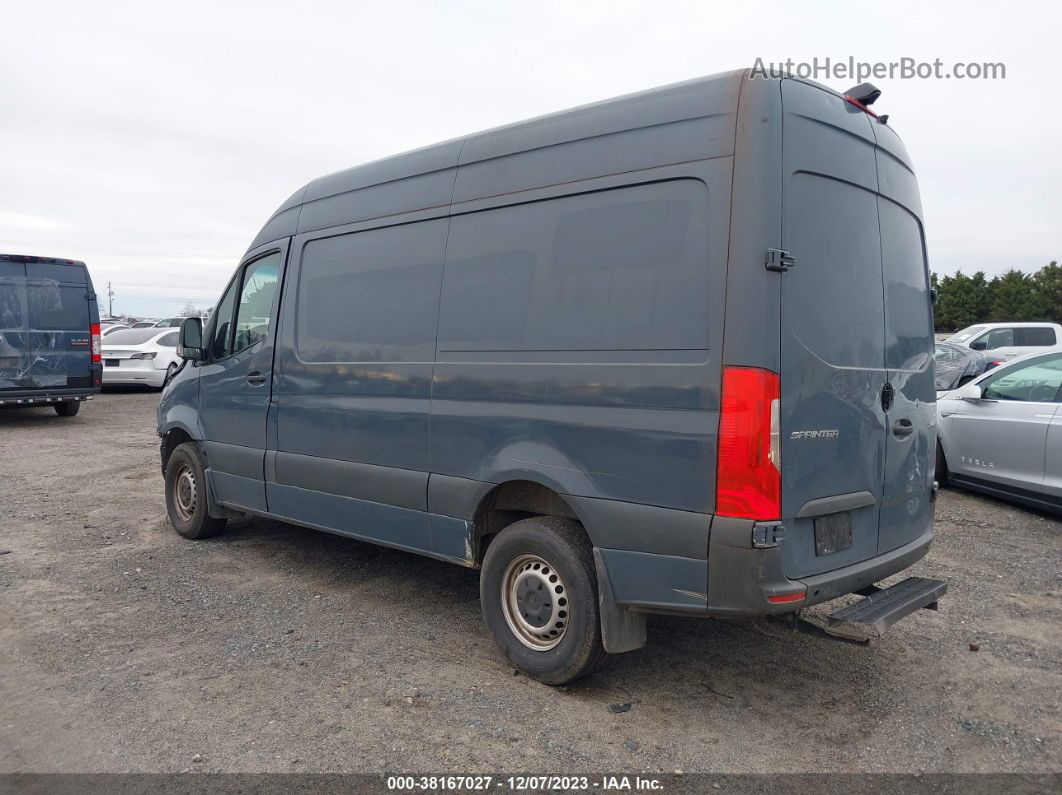 2019 Mercedes-benz Sprinter 2500 Standard Roof V6/high Roof V6 Blue vin: WD4PF0CD8KP082491